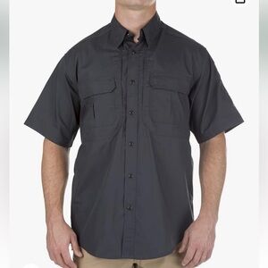 5.11 Tactical Shirt Men's Taclite Pro Short Sleeve Shirt in Black